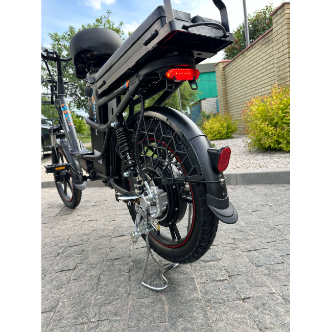Електровелосипед GREEN GIANT U18 PRO 26Ah 60V Black з заднім амортизатором модель 2025 року!, Фото 6