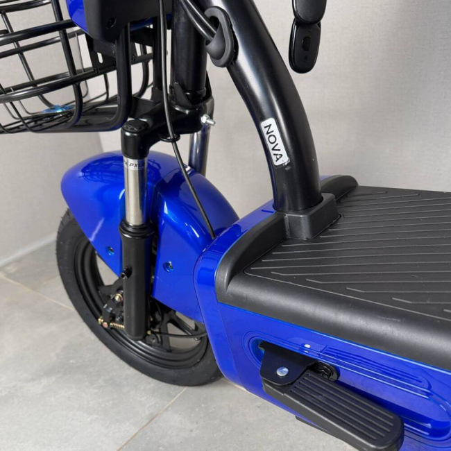 Міський електровелосипед EVOBIKE Nova S Blue 500W 48V Graphene, Фото 3
