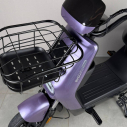 Електровелосипед EVOBIKE YOTA 800W 48V 20Ah Graphene 14" Фіолетовий | До 35 км/год | Передній кошик | Гарантія 24 місяці, Фото 3