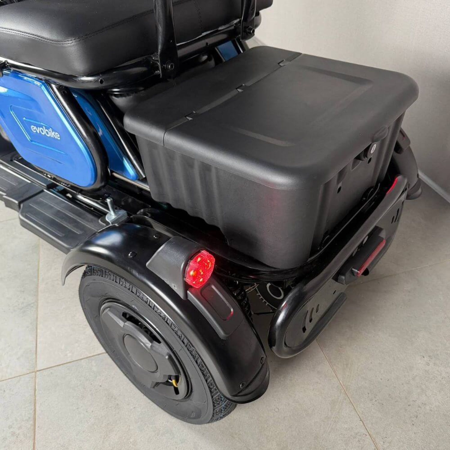 Электровелосипед трехколесный EVOBIKE LUNA TRIO Ocean Blue 1200W 60V 20Ah/23Ah до 220 кг, Фото 13