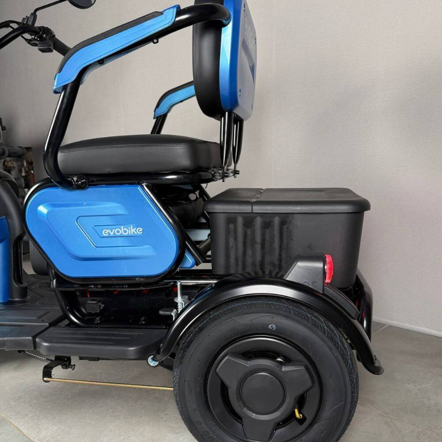 Электровелосипед трехколесный EVOBIKE LUNA TRIO Ocean Blue 1200W 60V 20Ah/23Ah до 220 кг, Фото 14