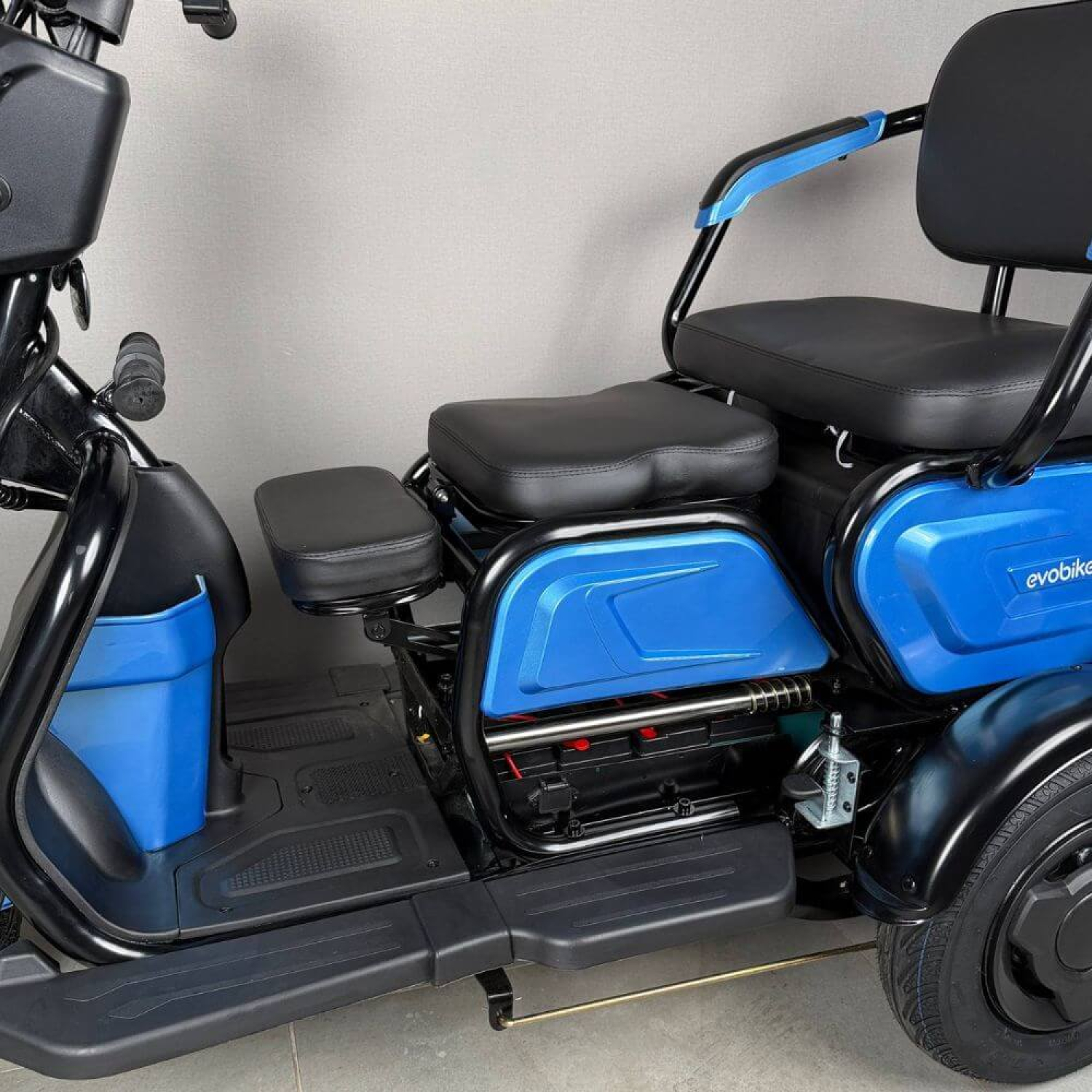 Электровелосипед трехколесный EVOBIKE LUNA TRIO Ocean Blue 1200W 60V 20Ah/23Ah до 220 кг, Фото 10