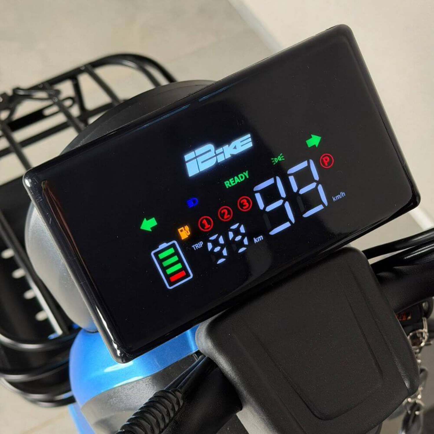 Электровелосипед трехколесный EVOBIKE LUNA TRIO Ocean Blue 1200W 60V 20Ah/23Ah до 220 кг, Фото 11