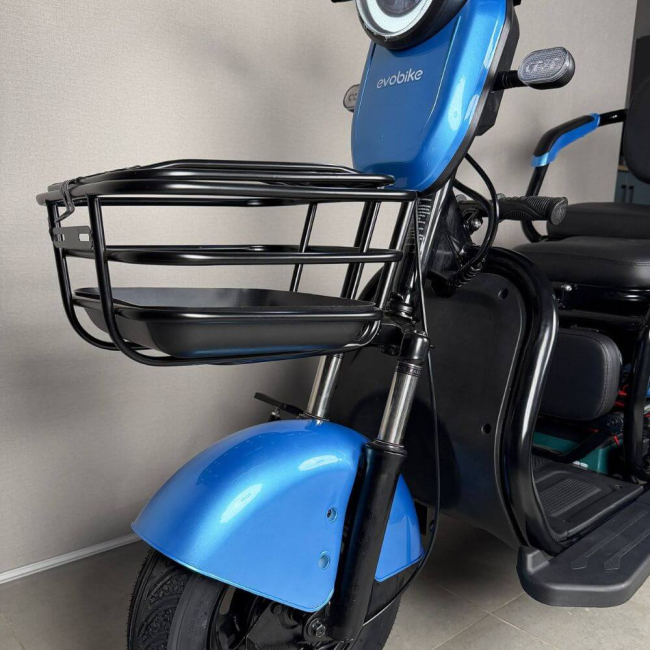Електровелосипед триколісний EVOBIKE LUNA TRIO Ocean Blue 1200W 60V 20Ah/23Ah до 220 кг, Фото 7