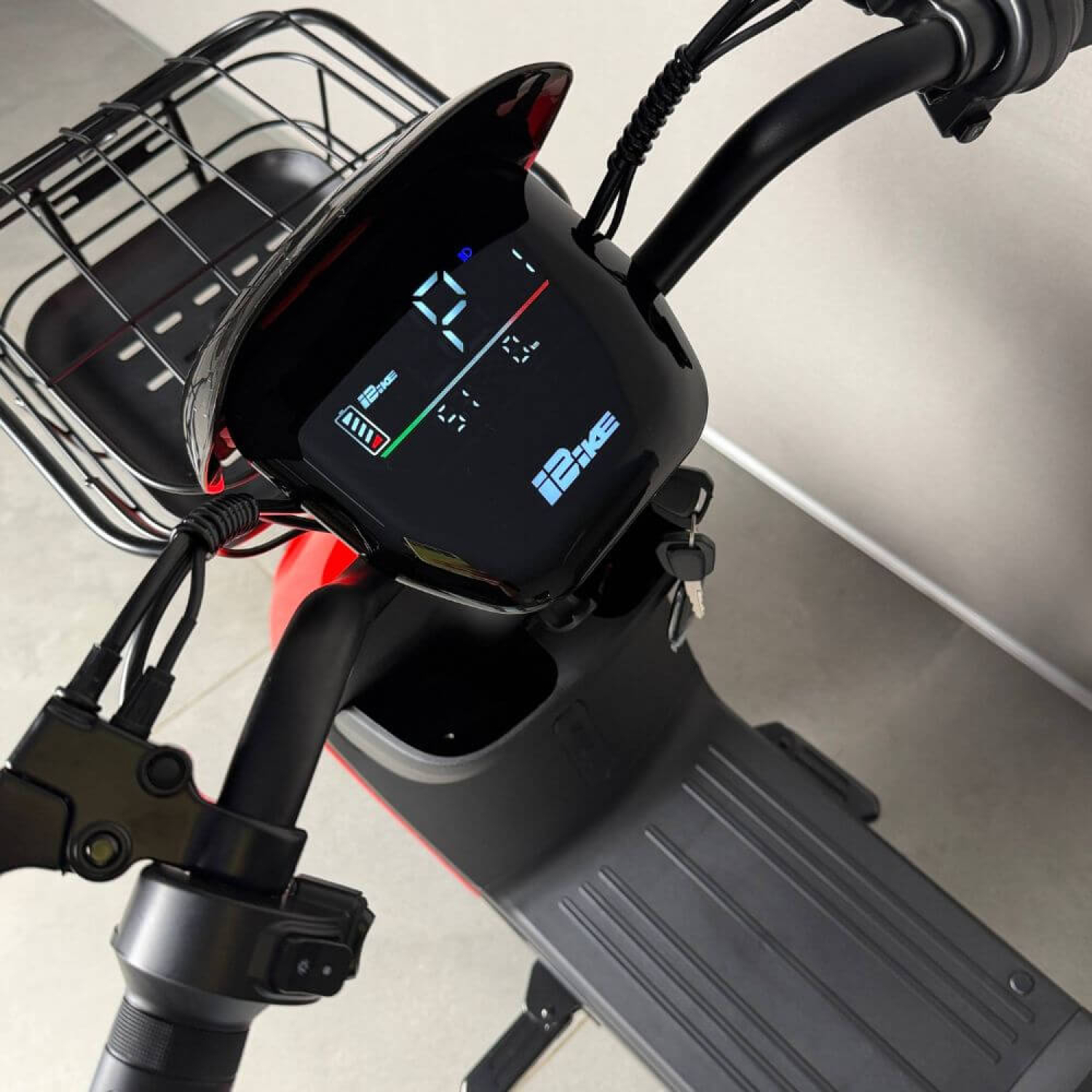 Электровелосипед EVOBIKE YOTA 800W 48V 20Ah Graphene 14" Огненно-красный | До 35 км/ч | Передняя корзина | Гарантия 24 месяца, Фото 6