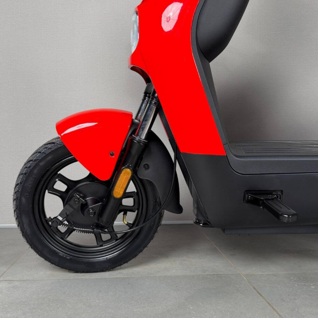 Електровелосипед EVOBIKE YOTA 800W 48V 20Ah Graphene 14" Вогняно-червоний | До 35 км/год | Передній кошик | Гарантія 24 місяці, Фото 4