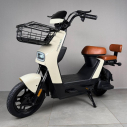 Електровелосипед EVOBIKE YOTA 800W 48V 20Ah Graphene 14" Кремово-молочний | До 35 км/год | Передній кошик | Гарантія 24 місяці, Фото 1