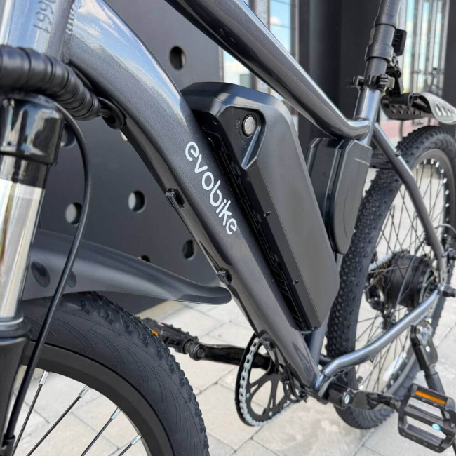 Електровелосипед EVOBIKE Vivo N2 PRO 800W 36V 18Ah — графіт, Фото 11