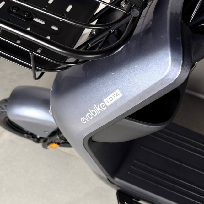 Електровелосипед EVOBIKE YOTA 800W 48V 20Ah Graphene 14" Графітово-сірий | До 35 км/год | Передній кошик | Гарантія 24 місяці, Фото 3