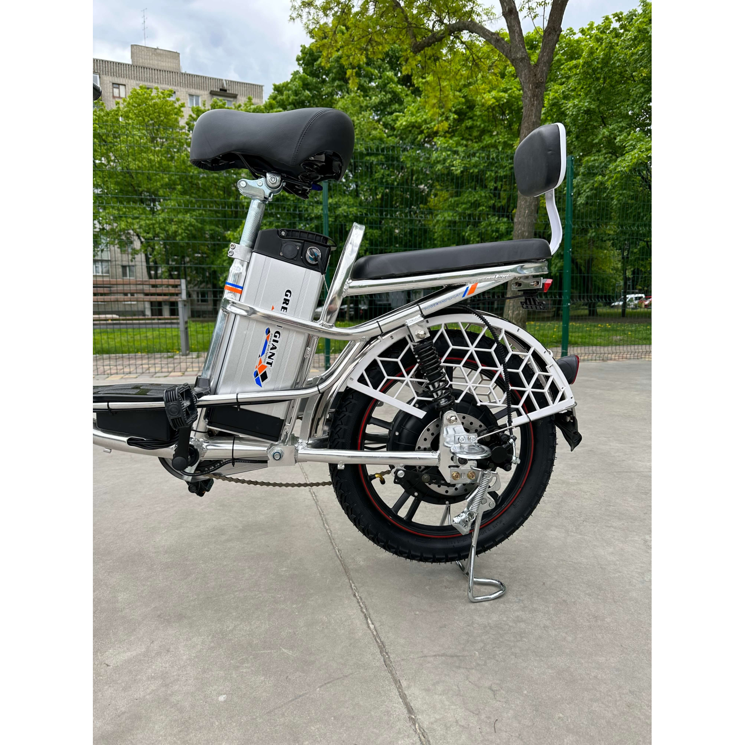Электровелосипед Green Giant (60V, 26Ah) колеса 20" с задним амортизатором , Фото 6