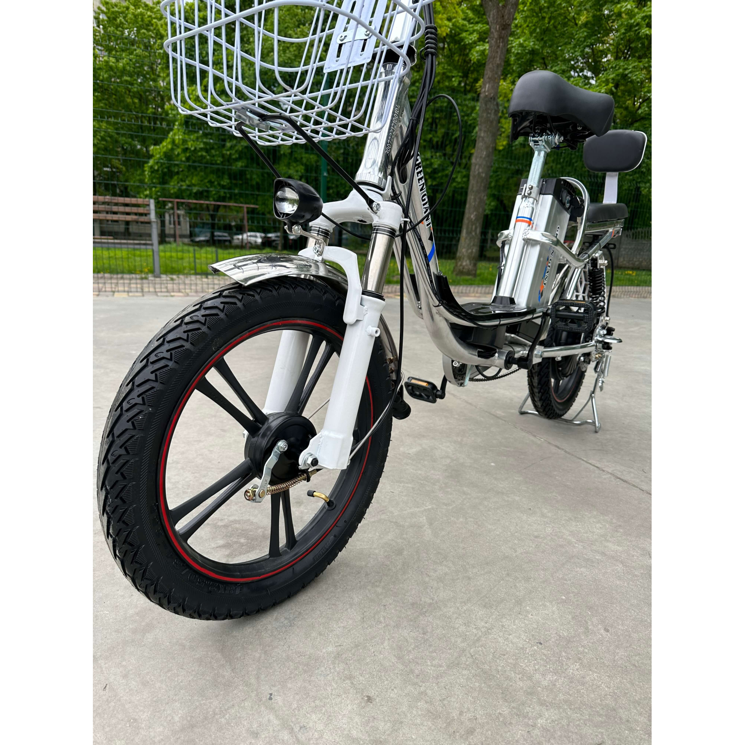 Электровелосипед Green Giant (60V, 26Ah) колеса 20" с задним амортизатором , Фото 7