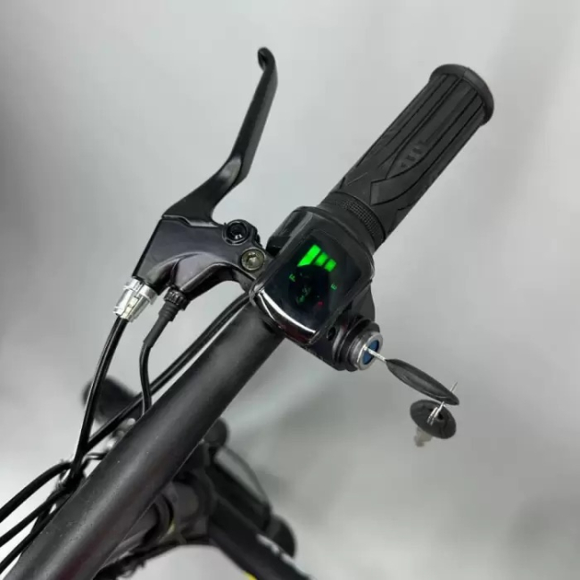 Електровелосипед складаний ASKMY U14 48V 13Ah з додатковим сидінням та кошиком , Фото 6