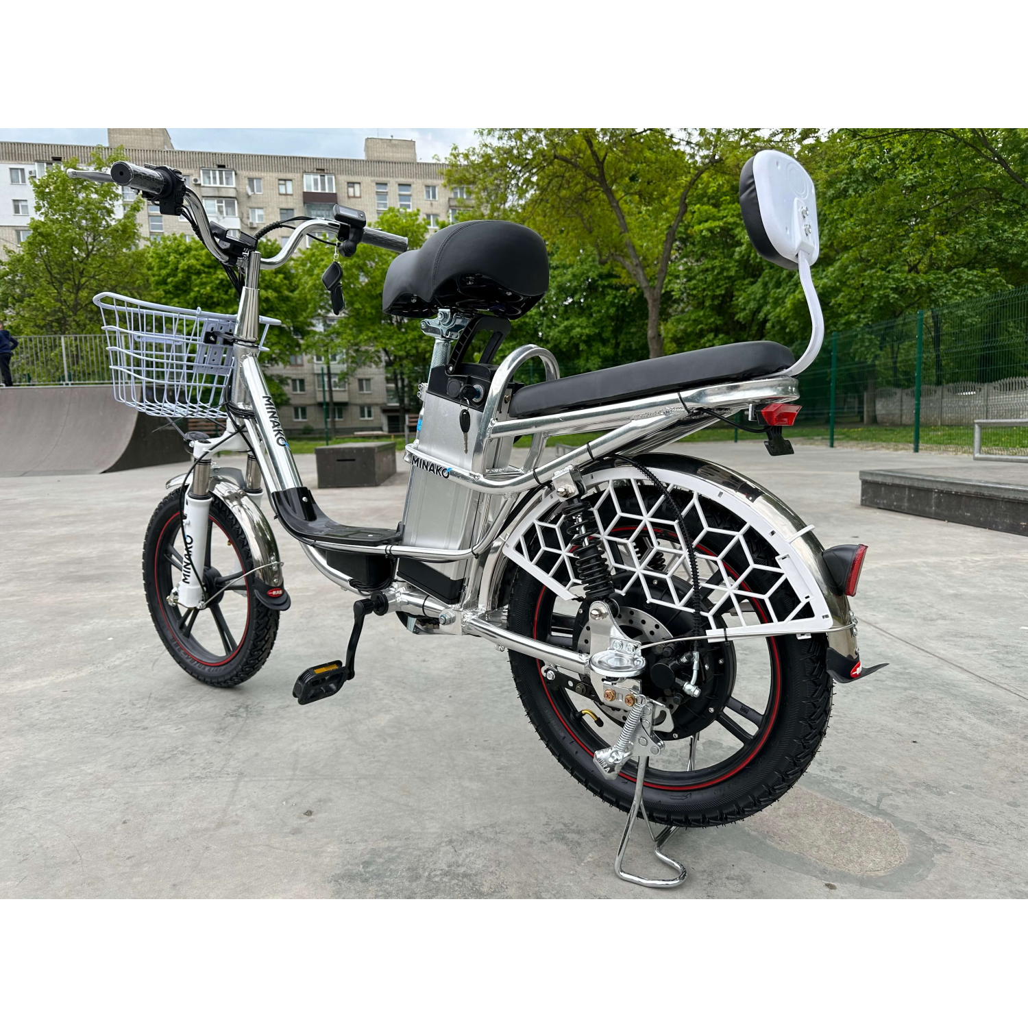 Электровелосипед Minako V.12 (48V /18000Ah) колесо 20'' , Фото 8
