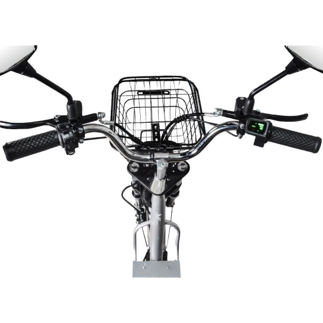 Електровелосипед MINAKO Monster 60V 20Ah 500W Chrome (модель 2023 року) колесо 18'' (до 25 км/год), Фото 4