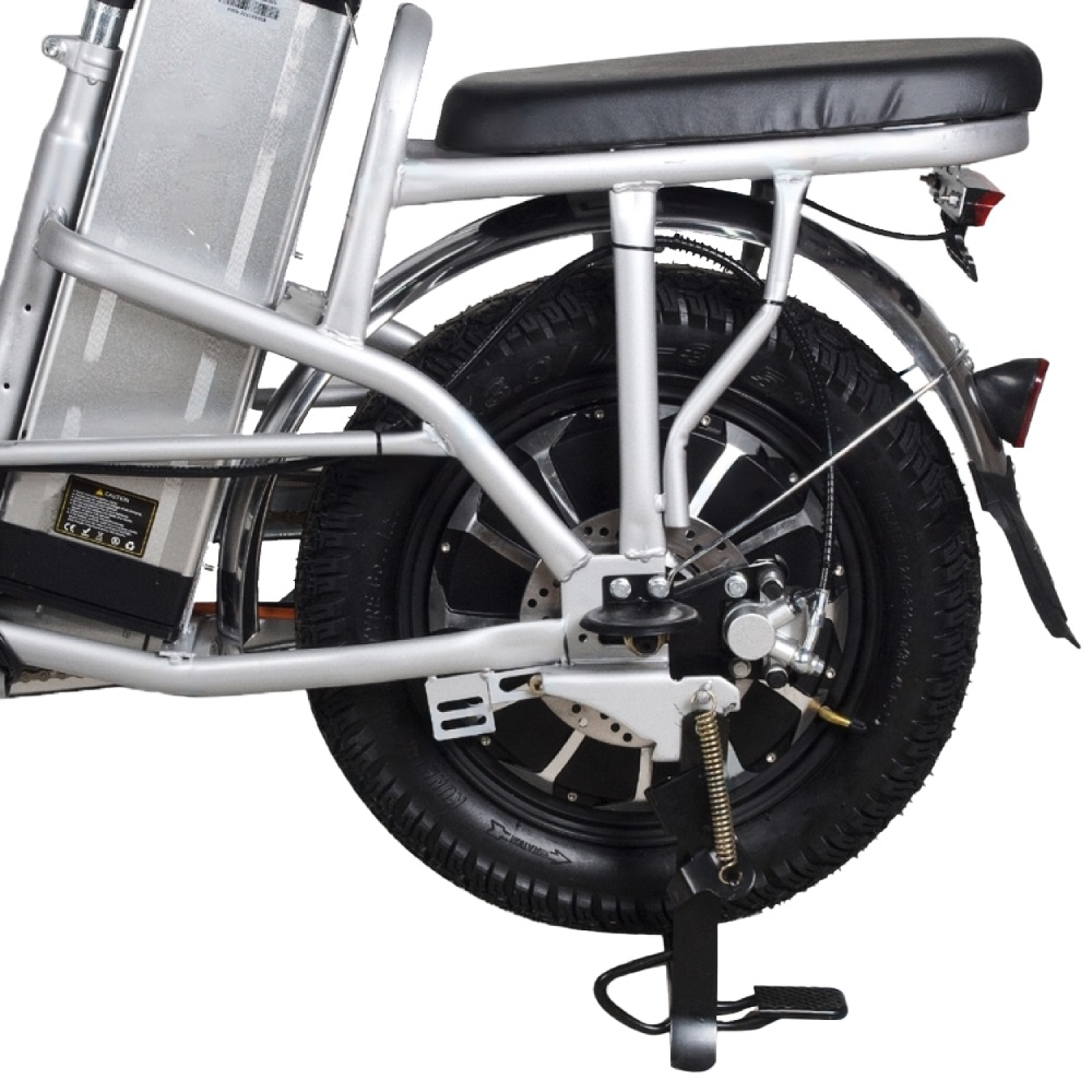 Электровелосипед MINAKO Monster 60V 20Ah Chrome (модель 2023 року) колесо 18'' , Фото 2