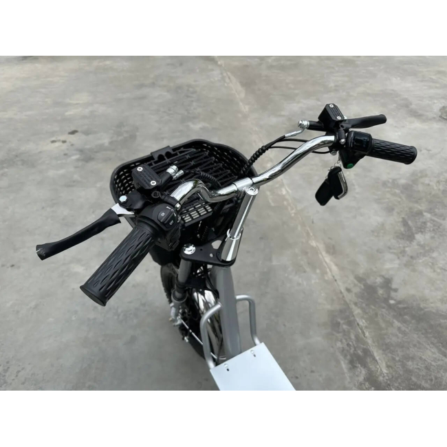 Електровелосипед MINAKO Monster PRO версія 60V 20Ah Chrome (модель 2023 року) колесо 18'' (до 25 км/год), Фото 3