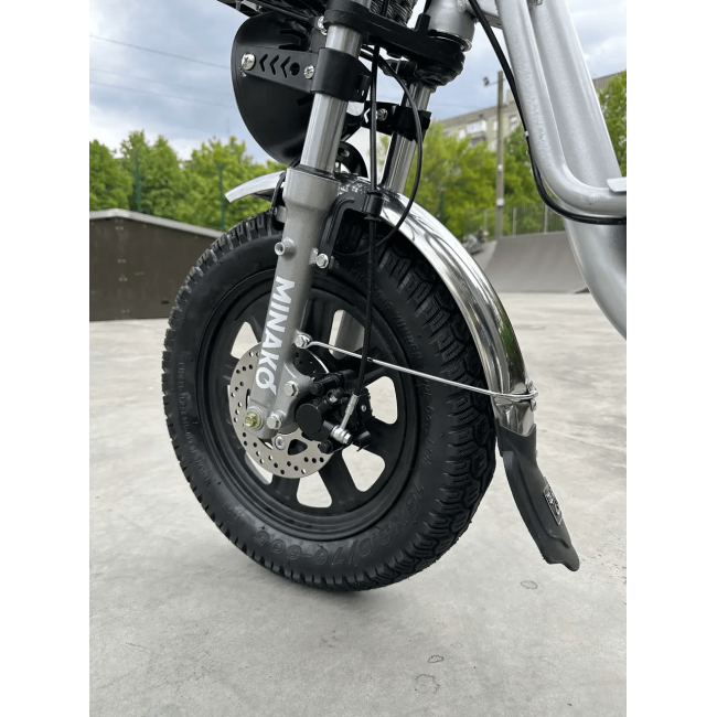 Електровелосипед MINAKO Monster PRO версія 60V 20Ah Chrome (модель 2023 року) колесо 18'' (до 25 км/год), Фото 7