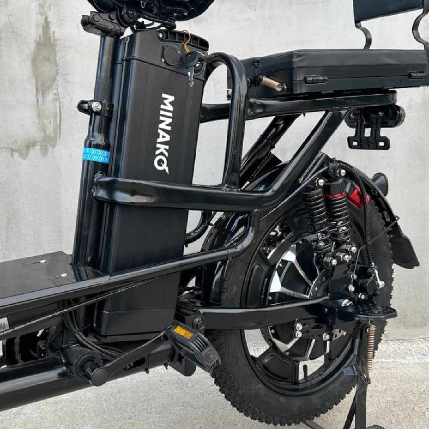 Электровелосипед MINAKO Monster PRO 20 дюймов МОДЕЛЬ 2026 ГОДА 60V 26Ah Black, Фото 9