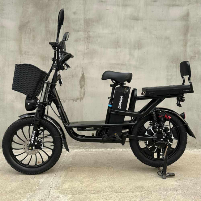 Електровелосипед MINAKO Monster PRO 20 дюймів МОДЕЛЬ 2026 РОКУ 60V 26Ah Black, Фото 6