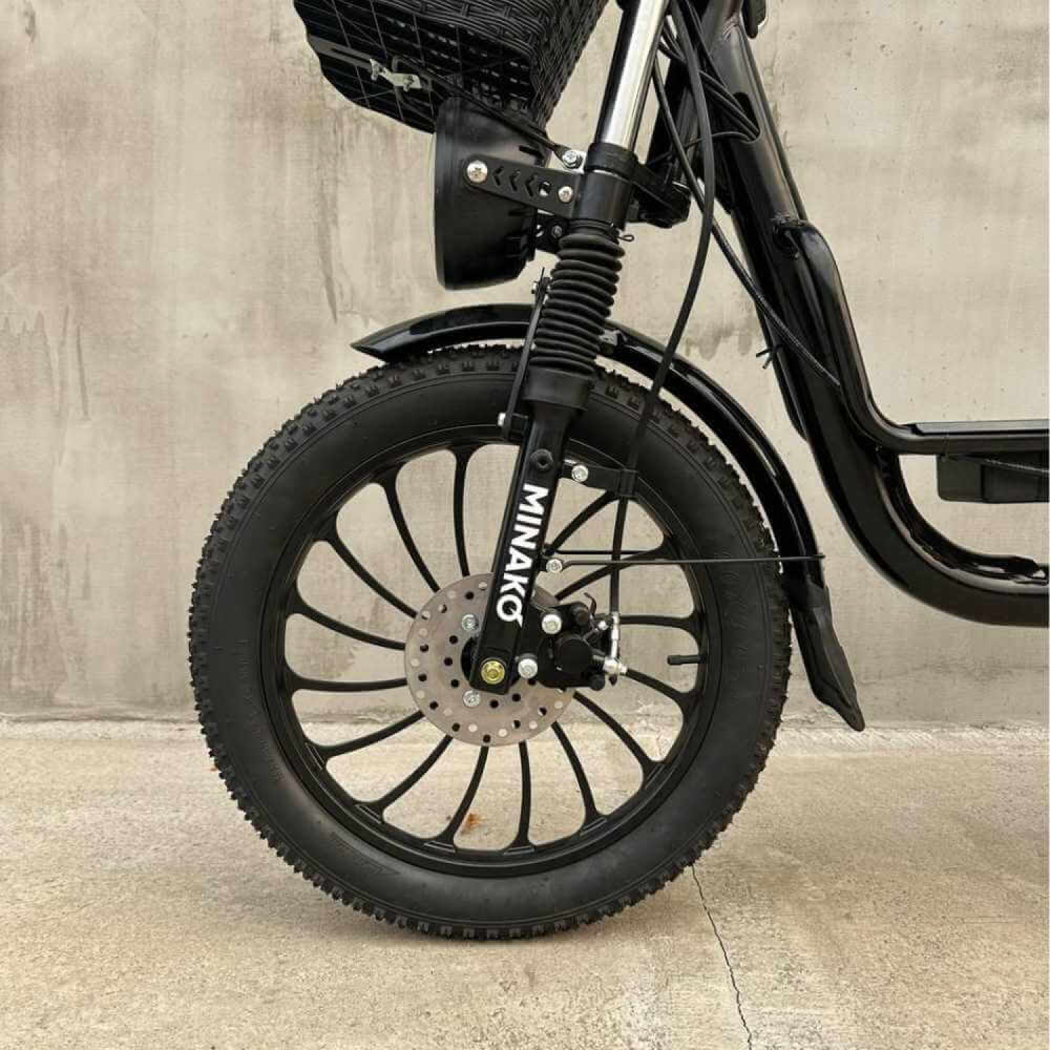 Электровелосипед MINAKO Monster PRO 20 дюймов МОДЕЛЬ 2026 ГОДА 60V 26Ah Black, Фото 3