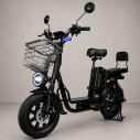 Електровелосипед Evo Bike Monster PRO 2026 1200W 60V | Li-ion 26Ah / 30Ah | 16×3 | Пасажирське сидіння, Фото 1