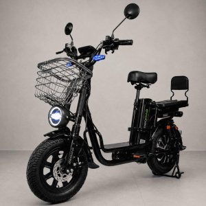 Электровелосипед Evo Bike Monster PRO 2026 1200W 60V | Li-ion 26Ah / 30Ah | 16×3 | Пассажирское сиденье
