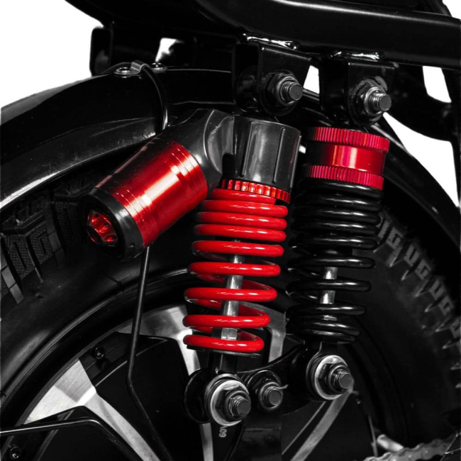 Електровелосипед Evo Bike Monster PRO 2026 1200W 60V | Li-ion 26Ah / 30Ah | 16×3 | Пасажирське сидіння, Фото 13