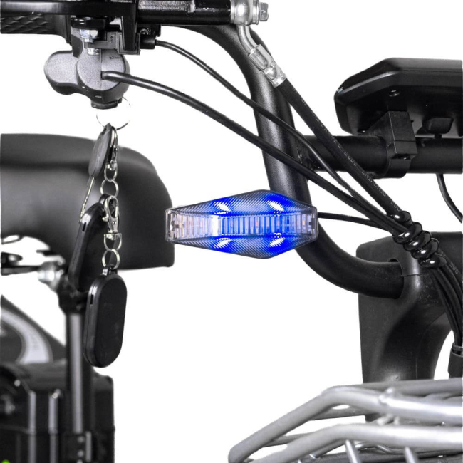 Електровелосипед Evo Bike Monster PRO 2026 1200W 60V | Li-ion 26Ah / 30Ah | 16×3 | Пасажирське сидіння, Фото 17