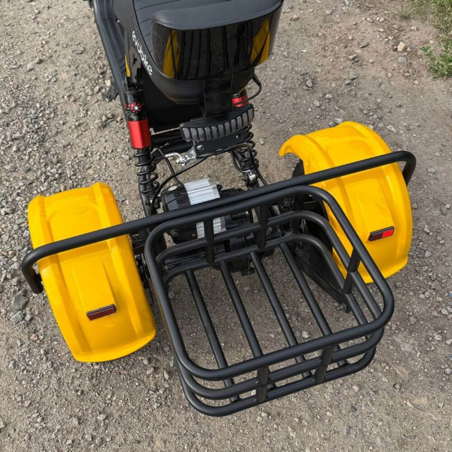 Електровелосипед CityCoco EVOBIKE Grizzly X3 2500W 48V 24Ah Жовтий | До 40 км/год | Li-ion | Гарантія 24 місяці, Фото 4