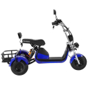 Триколісний електровелосипед CityCoco EVOBIKE UrbanRide X3 48V 21Ah 2000W — Синій, Фото 3