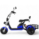 Триколісний електровелосипед CityCoco EVOBIKE UrbanRide X3 48V 21Ah 2000W — Синій, Фото 1