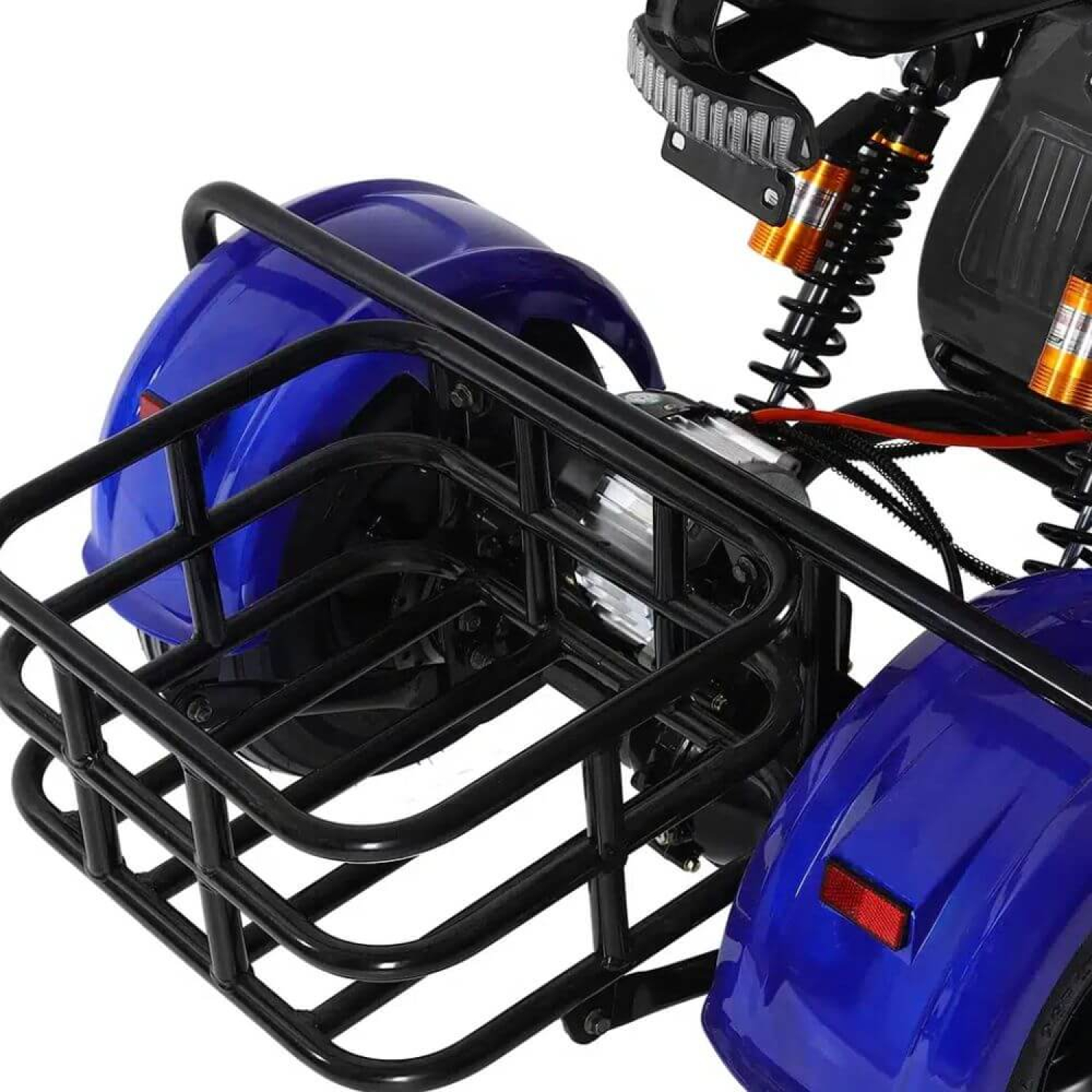 Трёхколёсный электровелосипед CityCoco EVOBIKE UrbanRide X3 48V 21Ah 2000W — Синий, Фото 7