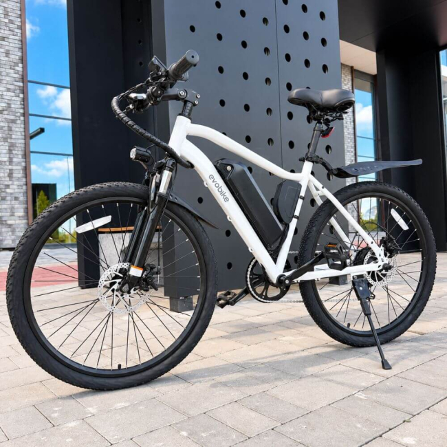 Електровелосипед EVOBIKE Vivo N2 PRO 800W 36V 18Ah білий, Фото 12