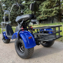 Електровелосипед CityCoco EVOBIKE Grizzly X3 2500W 48V 24Ah Синій | До 40 км/год | Li-ion | Гарантія 24 місяці, Фото 3