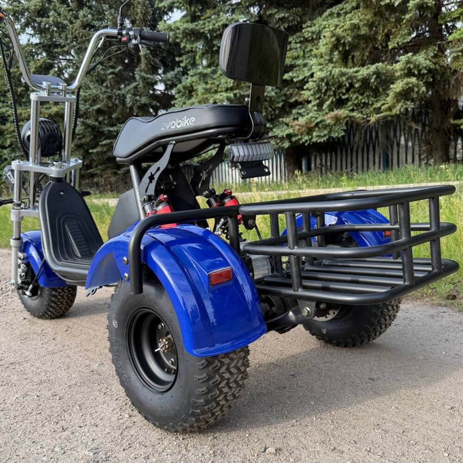 Электровелосипед CityCoco EVOBIKE Grizzly X3 2500W 48V 24Ah Синий | До 40 км/ч | Li-ion | Гарантия 24 месяца, Фото 3