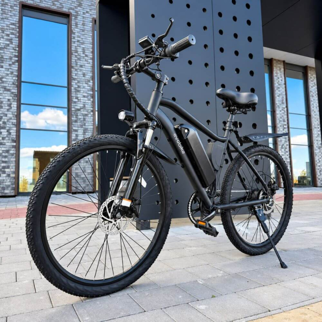 Електровелосипед EVOBIKE Vivo N2 PRO 800W 36V 18Ah Black, Фото 1