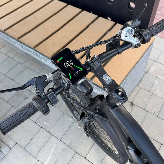 Електровелосипед EVOBIKE Vivo N2 PRO 800W 36V 18Ah Black, Фото 5